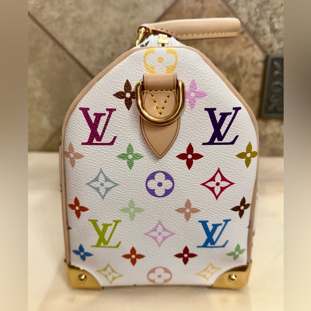 Louis Vuitton x Murakami Multicolor Speedy Bandouliere 25 - Picture 5 of 10